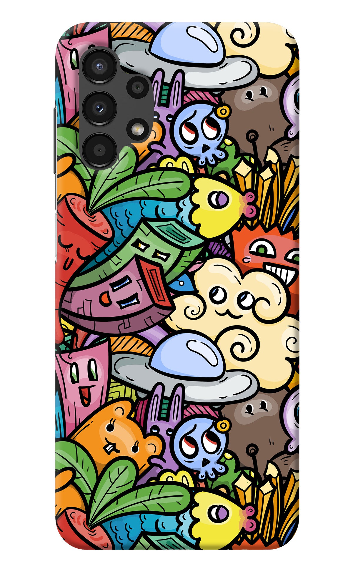 Veggie Doodle Samsung A13 4G Back Cover