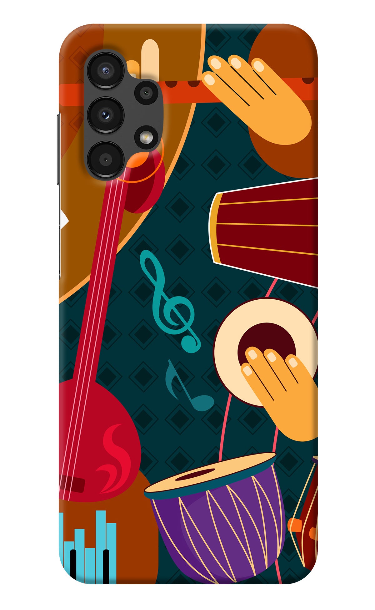 Music Instrument Samsung A13 4G Back Cover