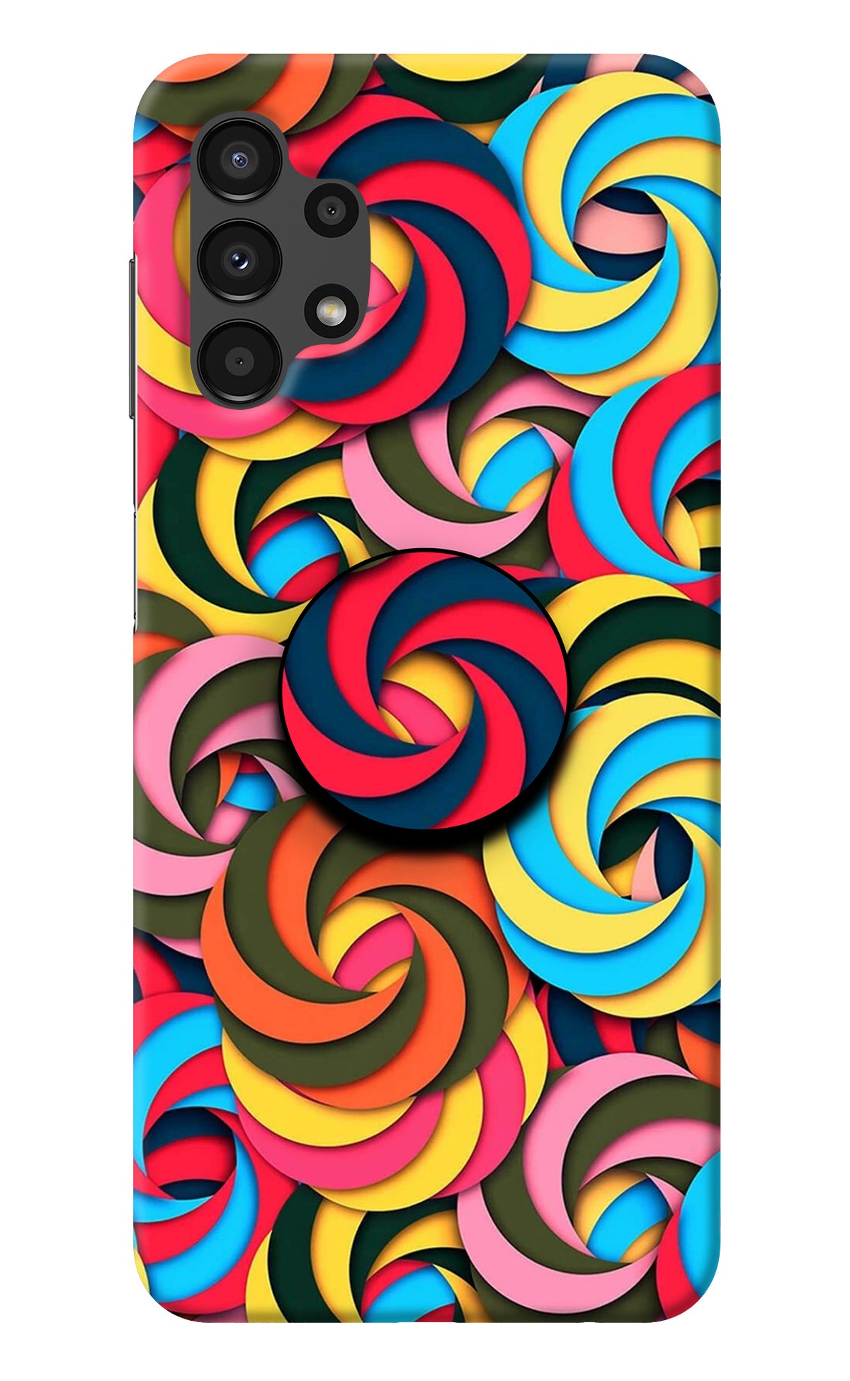 Spiral Pattern Samsung A13 4G Pop Case