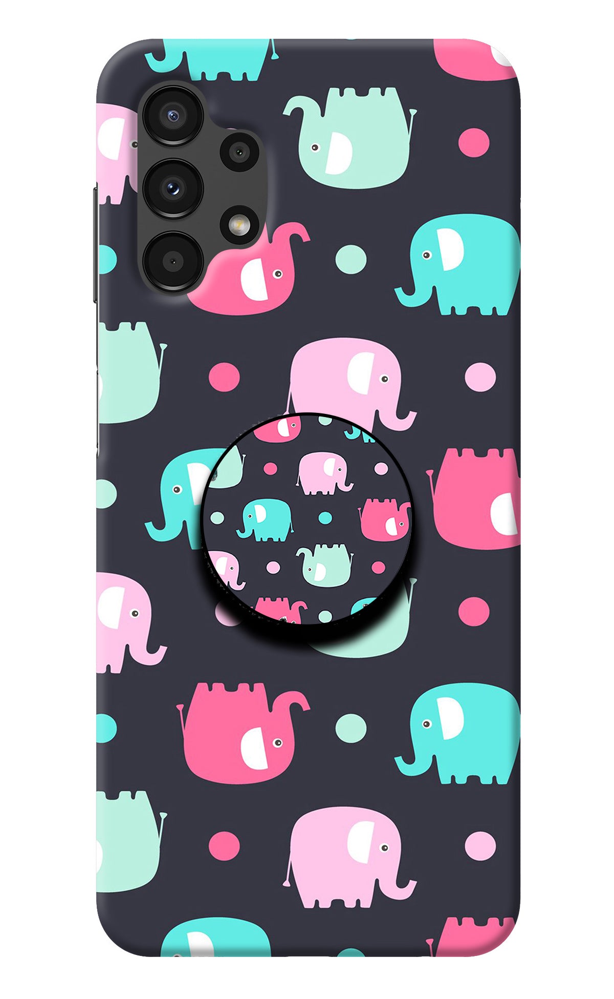 Baby Elephants Samsung A13 4G Pop Case