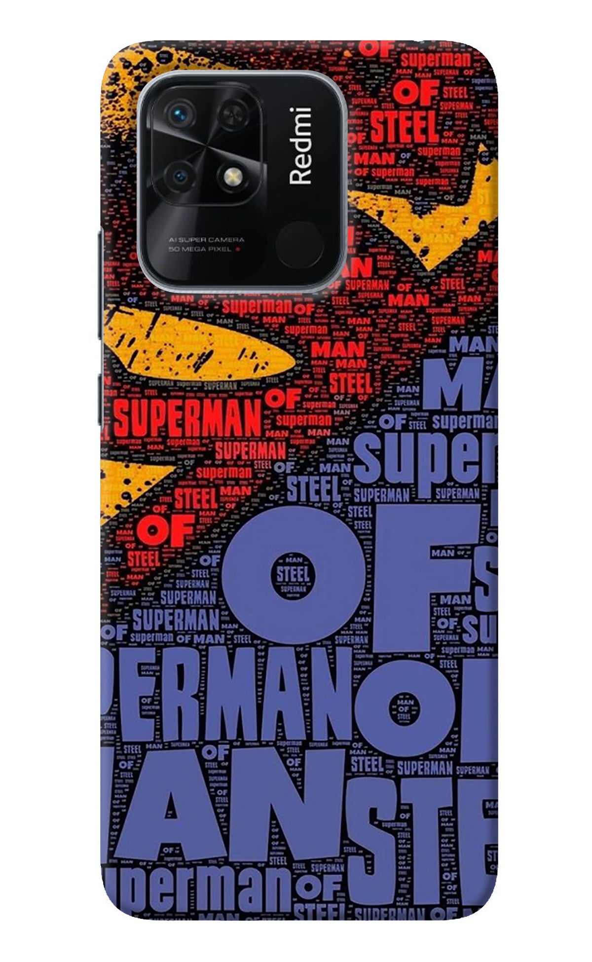 Superman Redmi 10/10 Power Back Cover