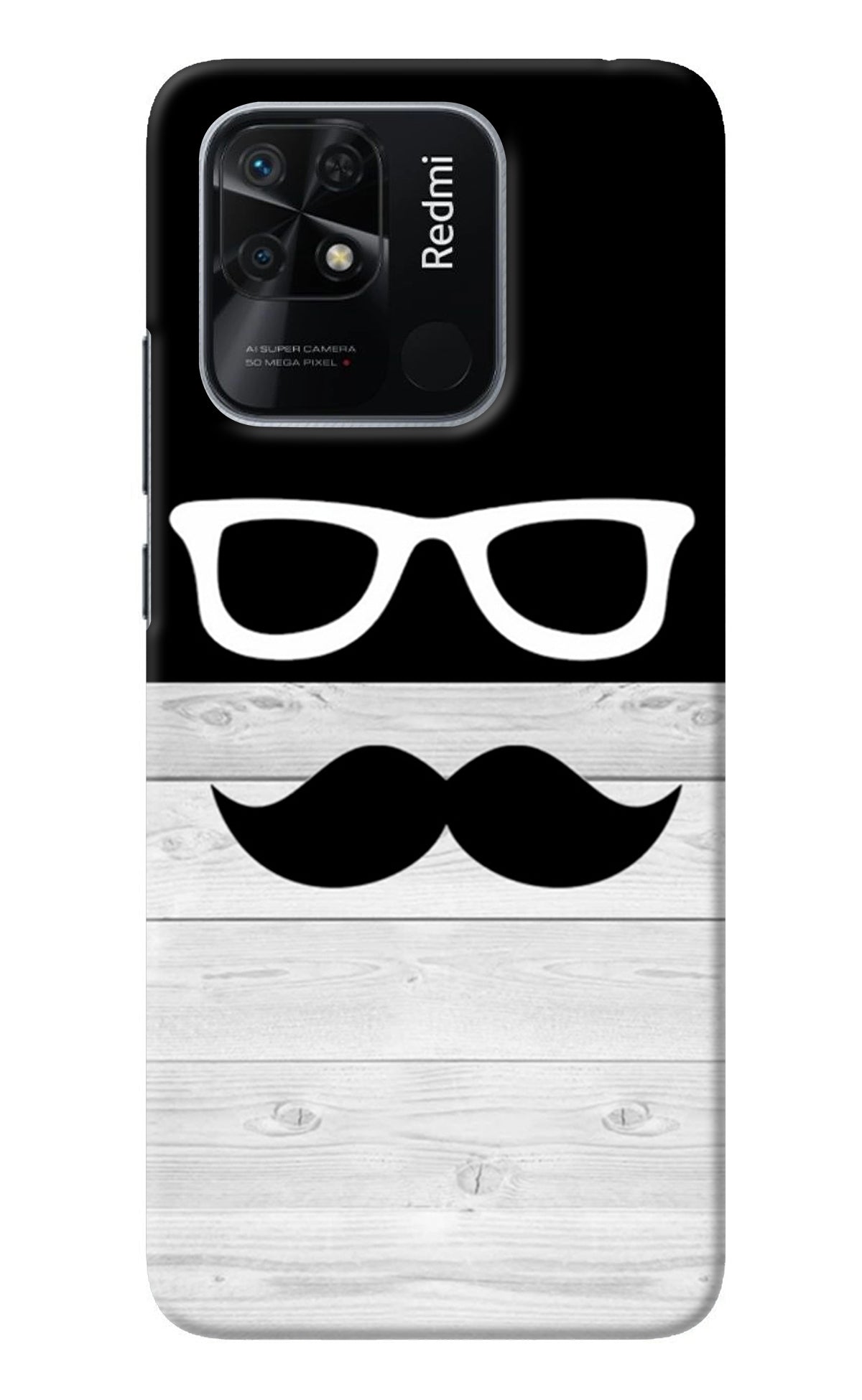 Mustache Redmi 10/10 Power Back Cover