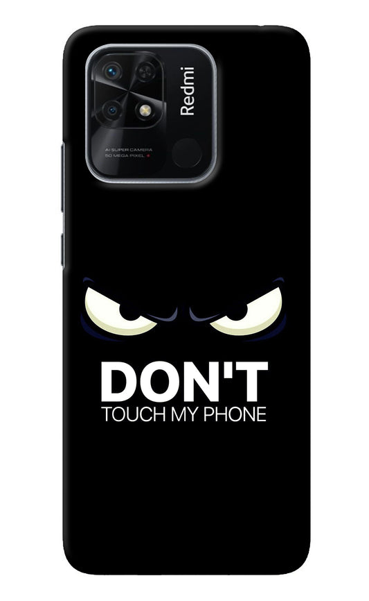 Don'T Touch My Phone Redmi 10/10 Power Back Cover