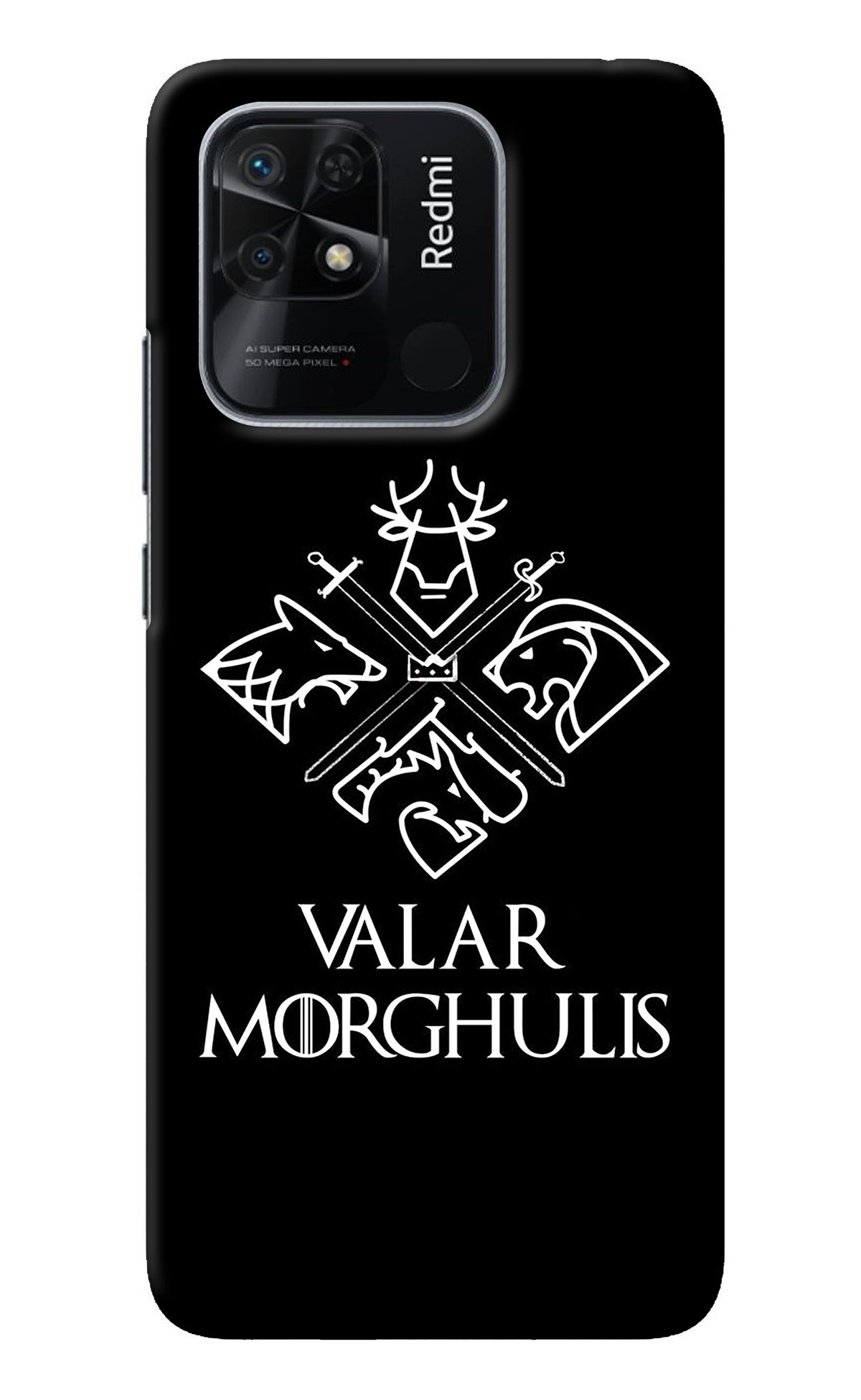 Valar Morghulis | Game Of Thrones Redmi 10/10 Power Back Cover