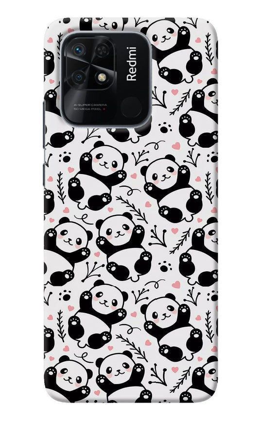 Cute Panda Redmi 10/10 Power Back Cover