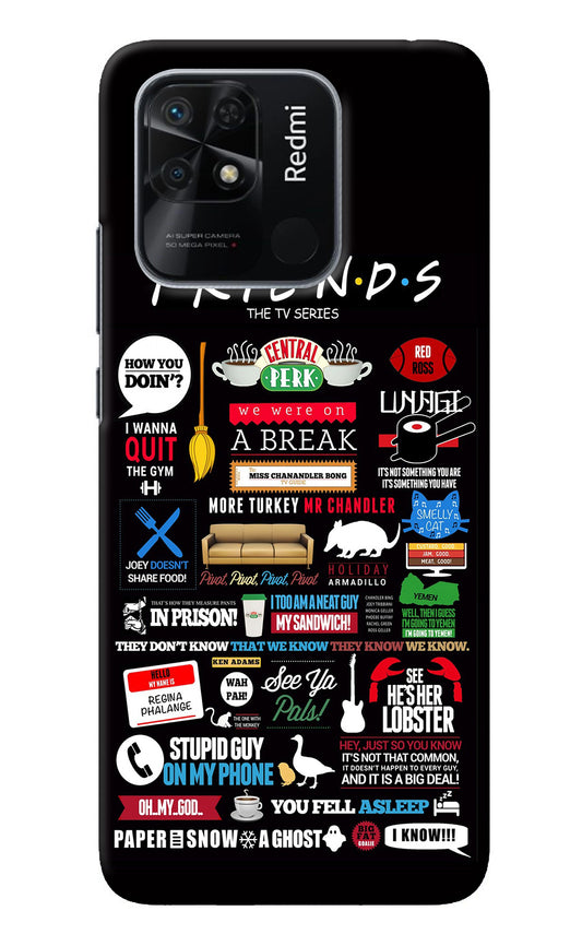 FRIENDS Redmi 10/10 Power Back Cover