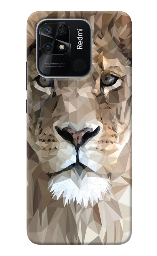 Lion Art Redmi 10/10 Power Back Cover