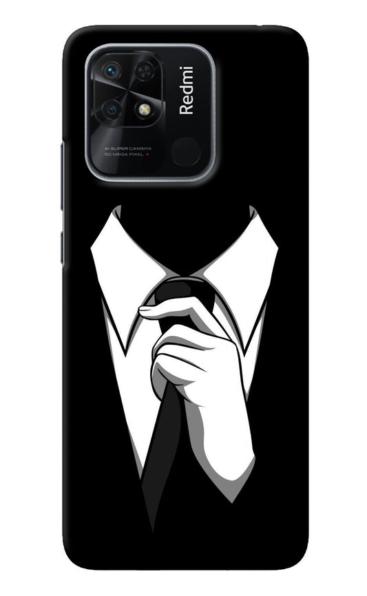 Black Tie Redmi 10/10 Power Back Cover