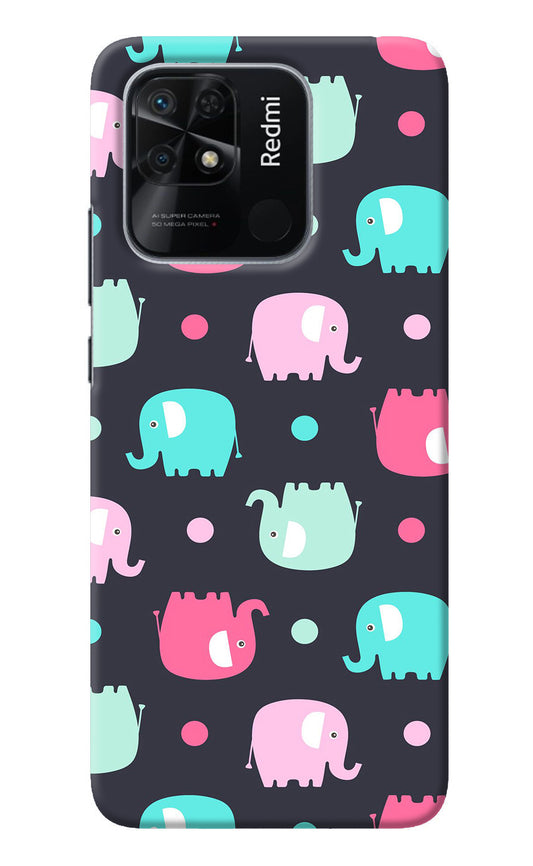 Elephants Redmi 10/10 Power Back Cover