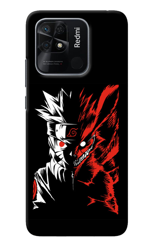 Naruto Two Face Redmi 10/10 Power Back Cover