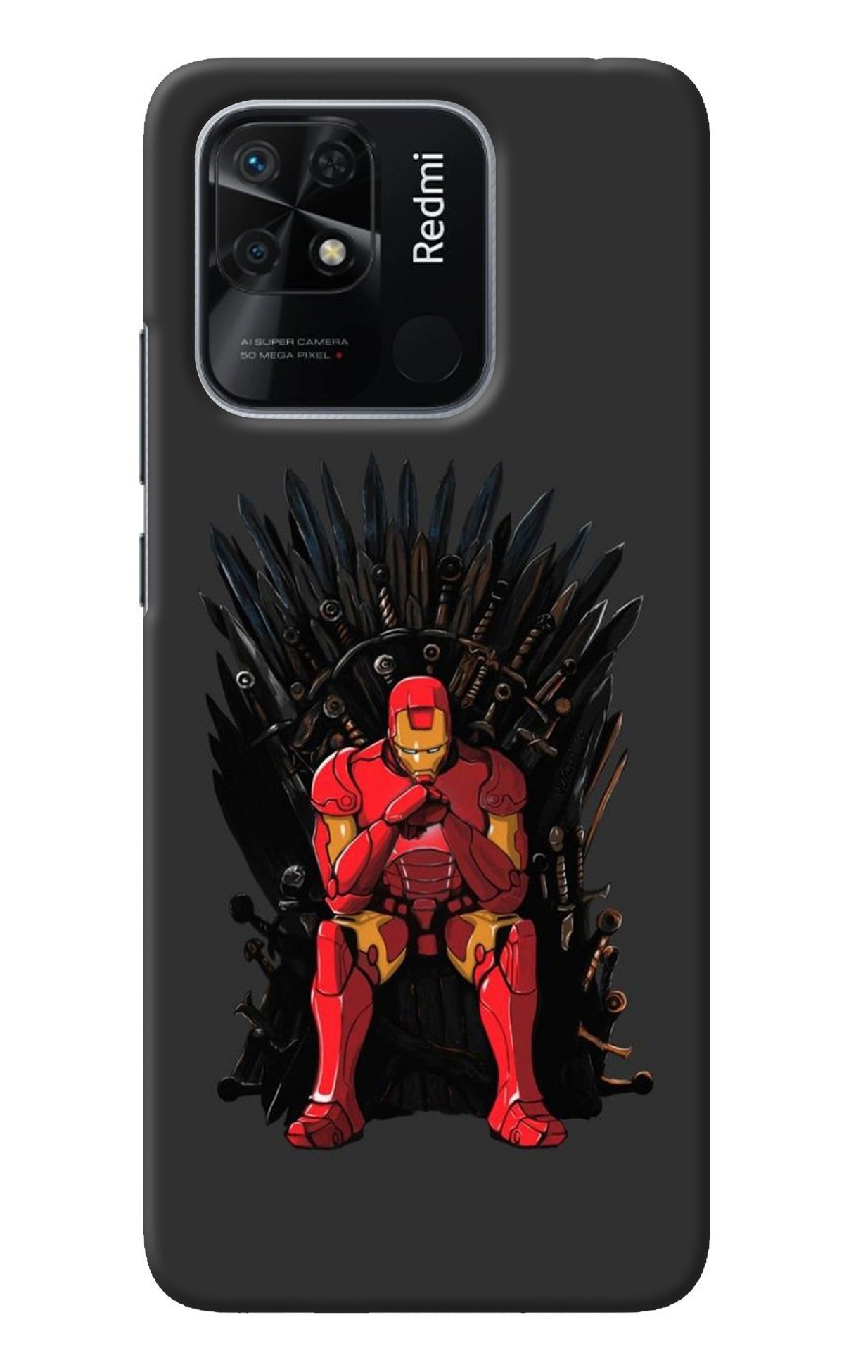 Ironman Throne Redmi 10/10 Power Back Cover