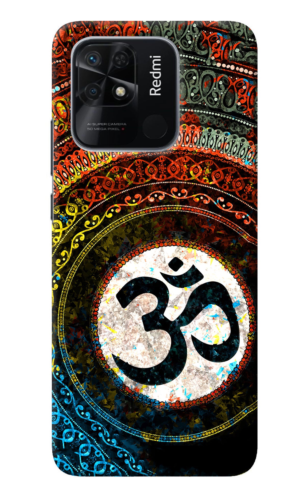 Om Cultural Redmi 10/10 Power Back Cover