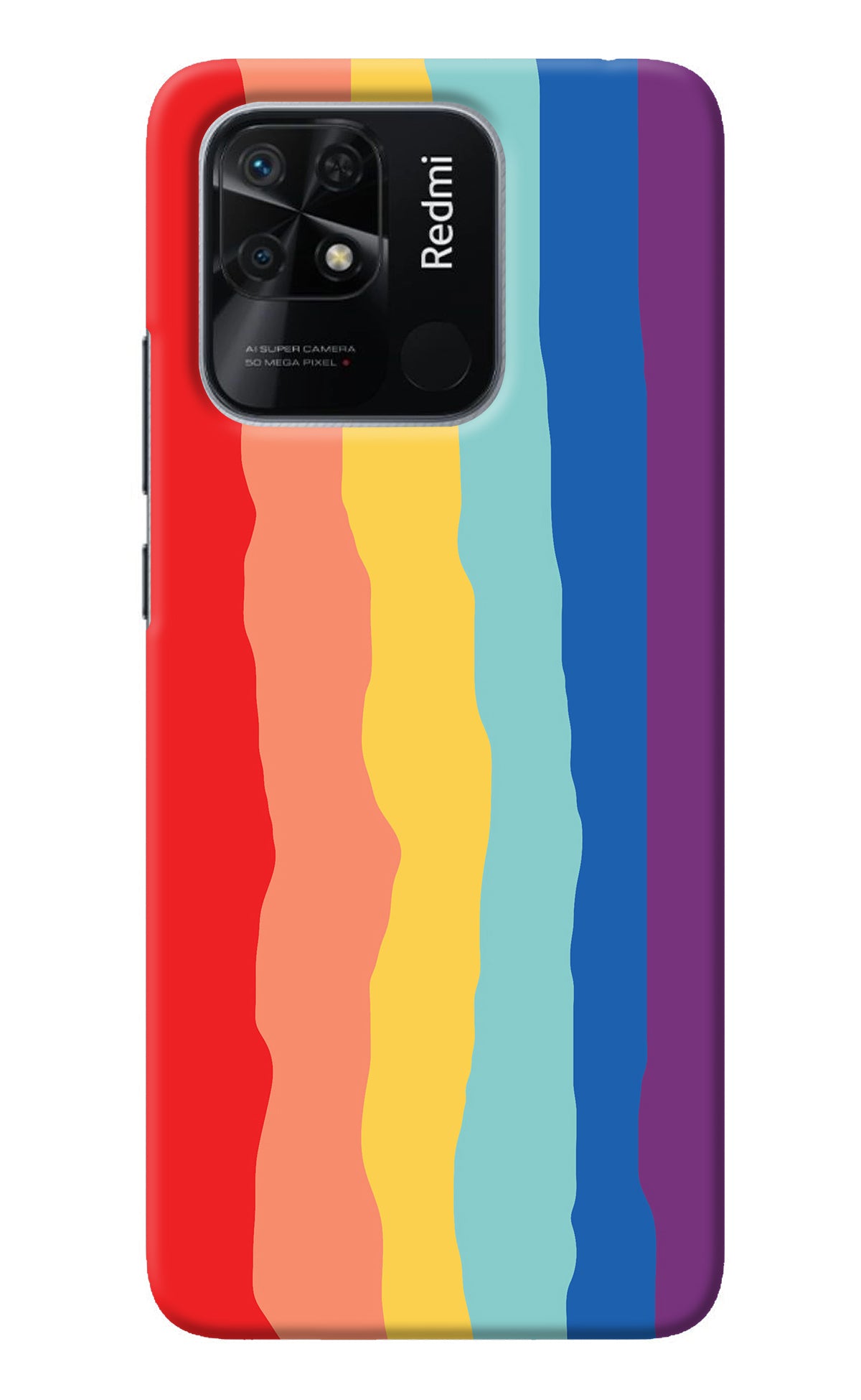 Rainbow Redmi 10/10 Power Back Cover