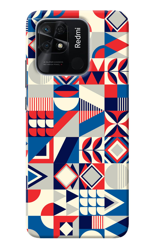 Colorful Pattern Redmi 10/10 Power Back Cover