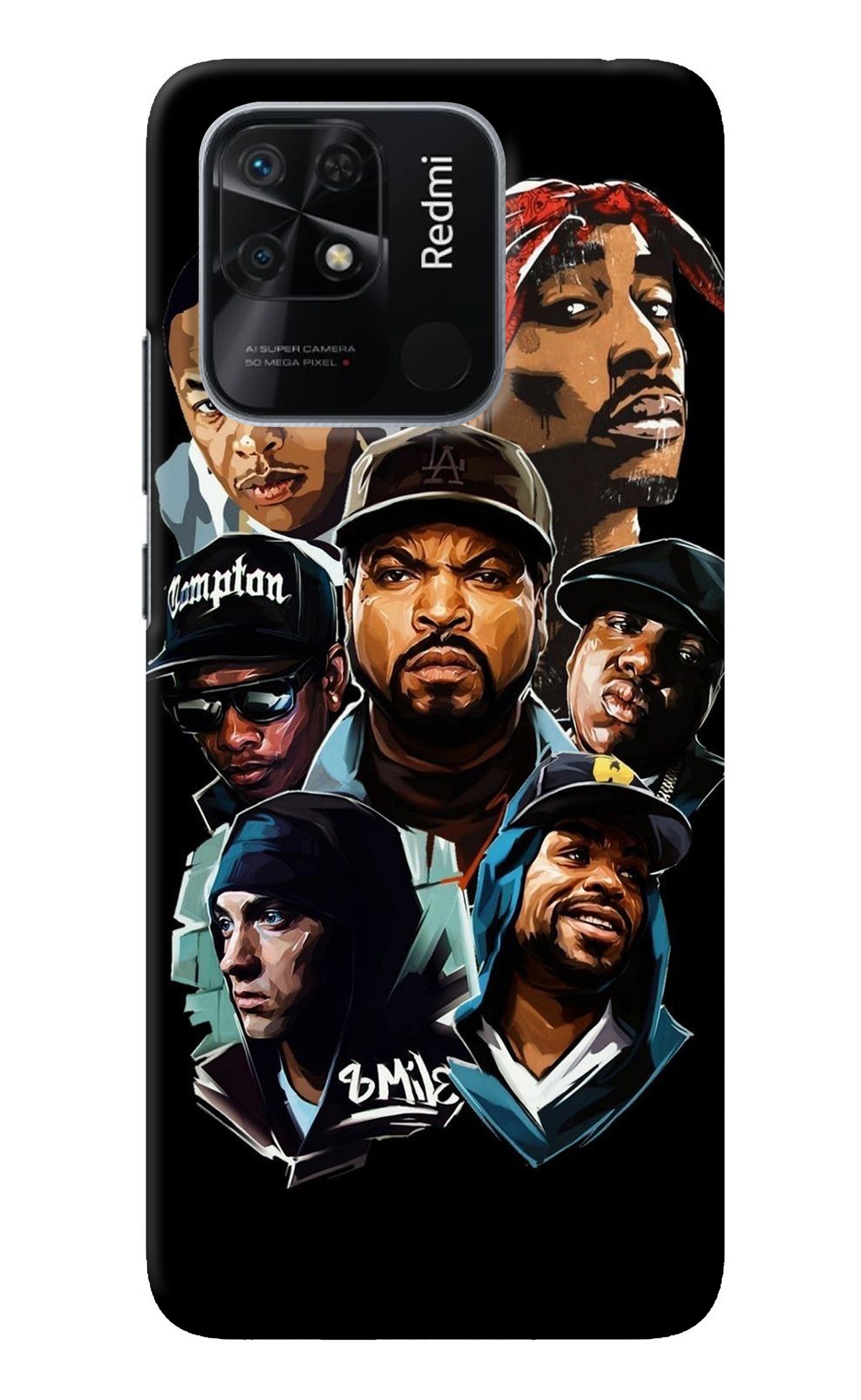 Rappers Redmi 10/10 Power Back Cover