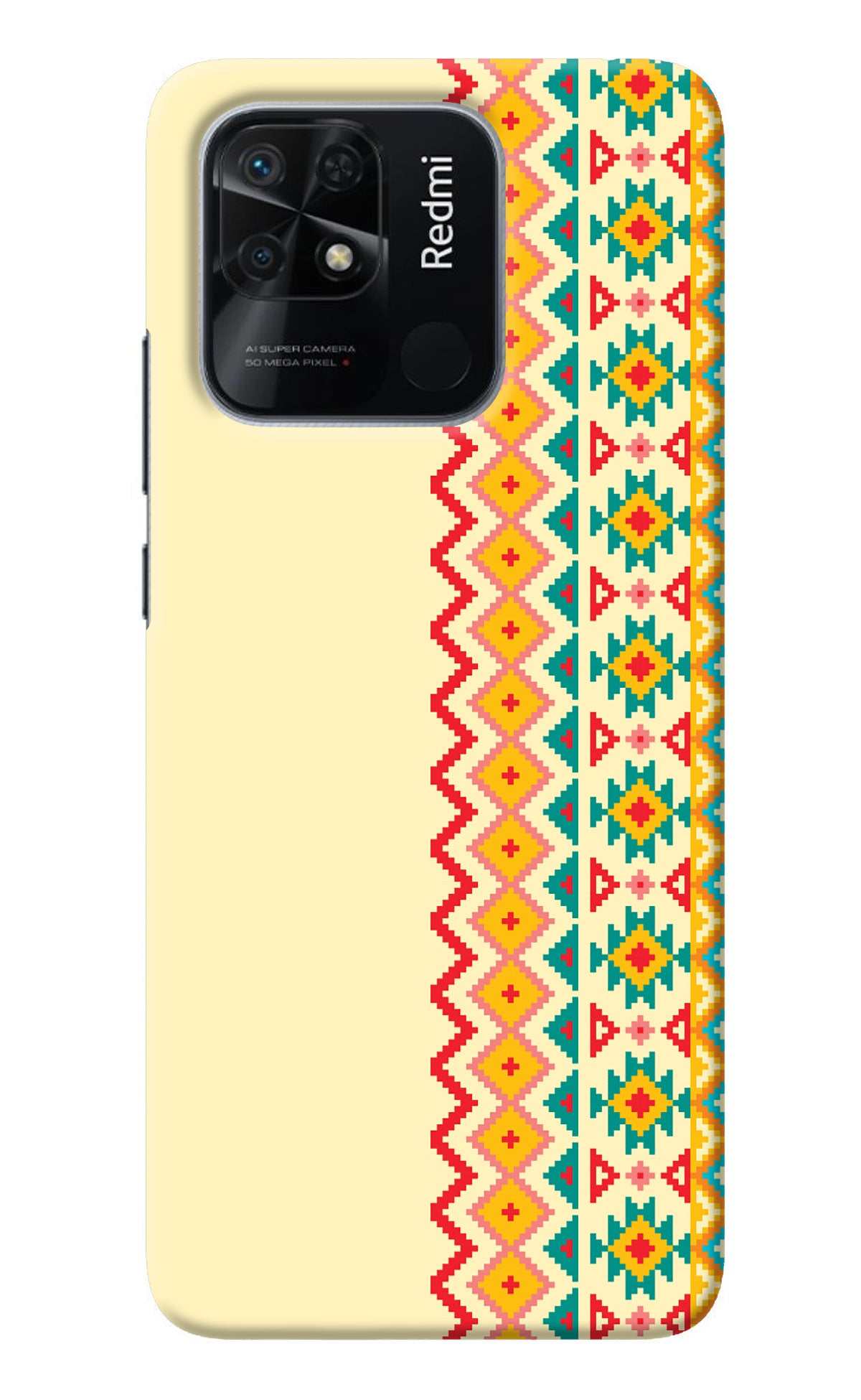 Ethnic Seamless Redmi 10/10 Power Back Cover