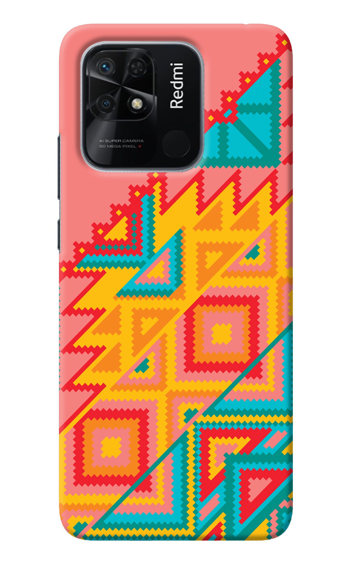 Aztec Tribal Redmi 10/10 Power Back Cover