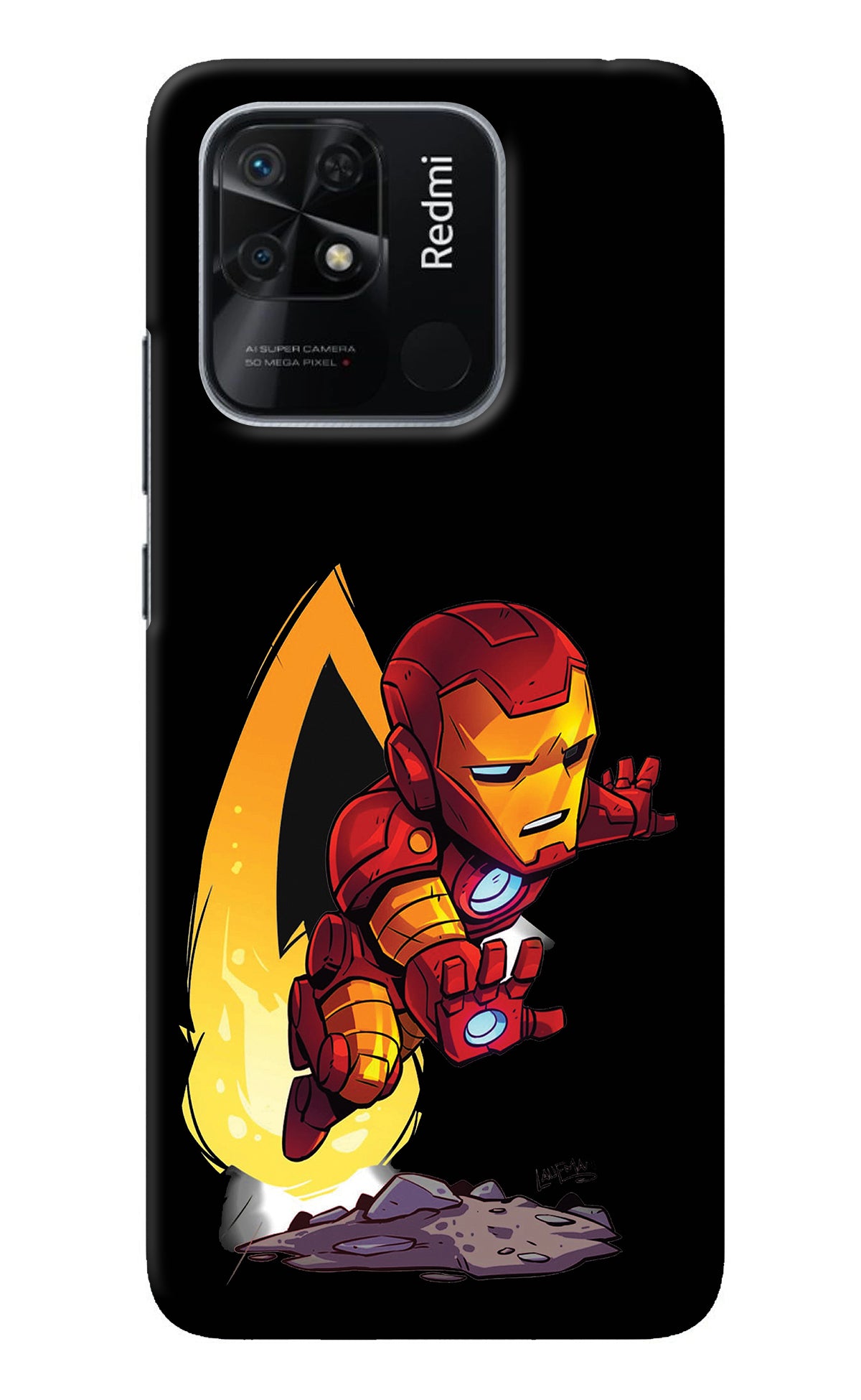 IronMan Redmi 10/10 Power Back Cover