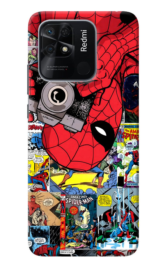 Spider Man Redmi 10/10 Power Back Cover