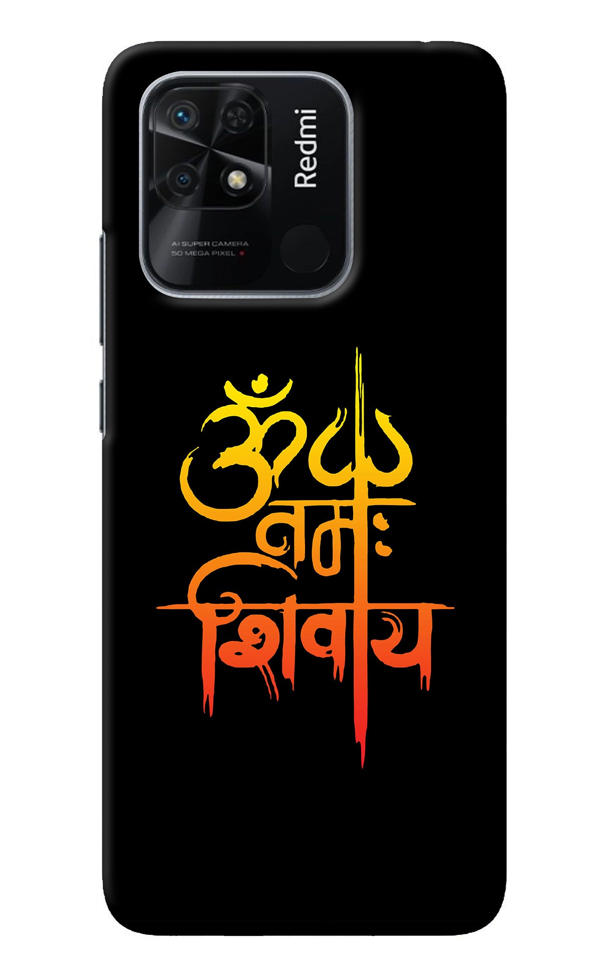 Om Namah Shivay Redmi 10/10 Power Back Cover