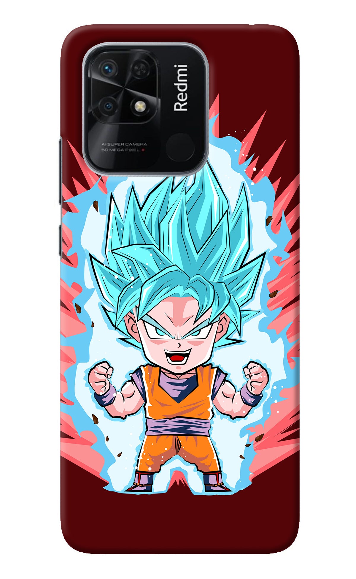 Goku Little Redmi 10/10 Power Back Cover