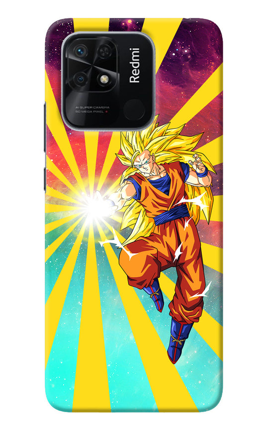 Goku Super Saiyan Redmi 10/10 Power Back Cover