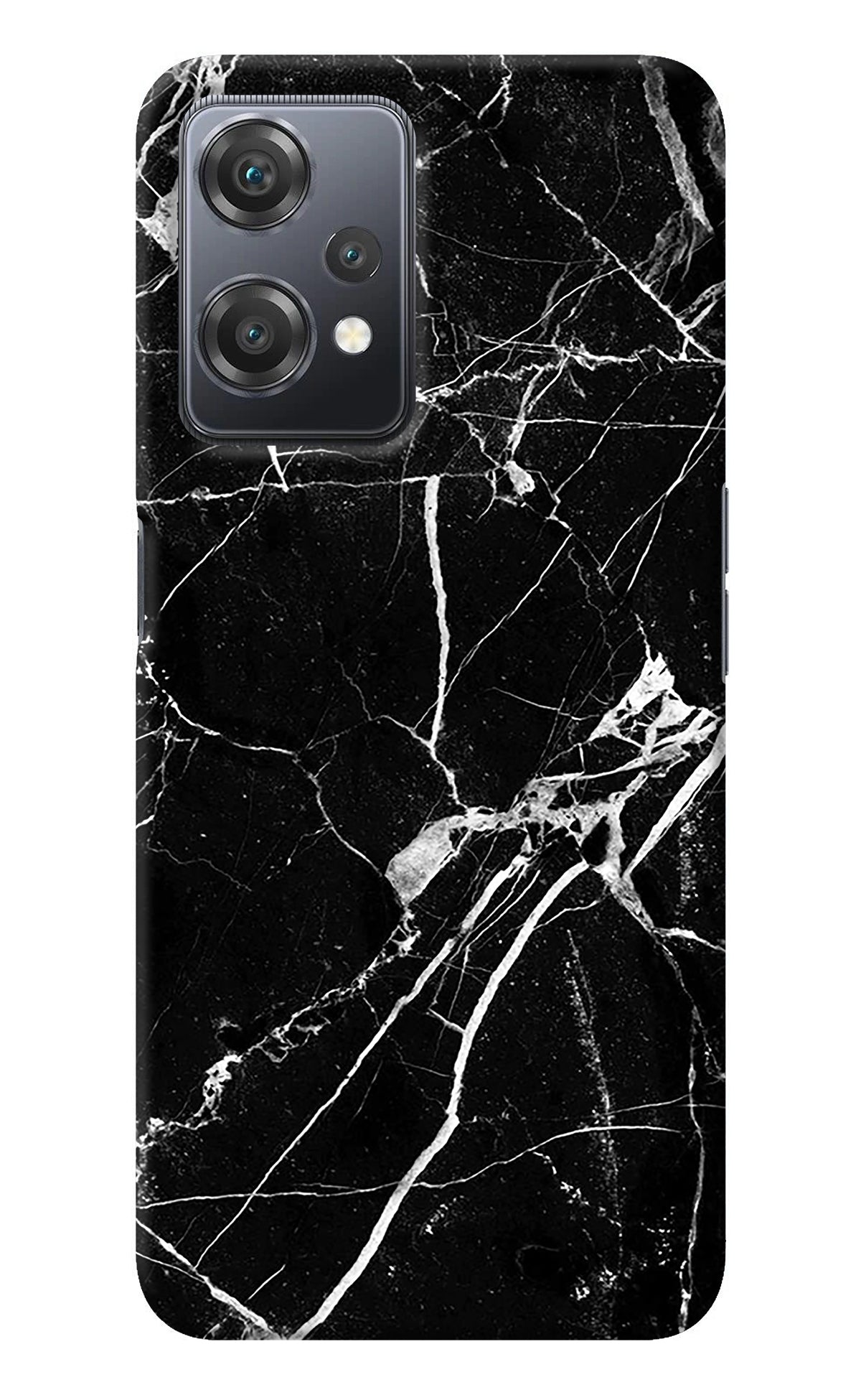 Black Marble Pattern OnePlus Nord CE 2 Lite 5G Back Cover