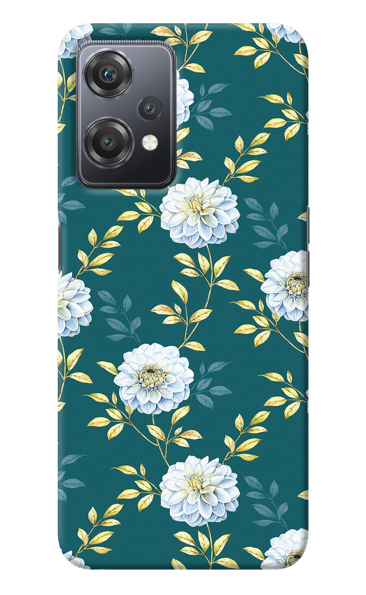 Flowers OnePlus Nord CE 2 Lite 5G Back Cover