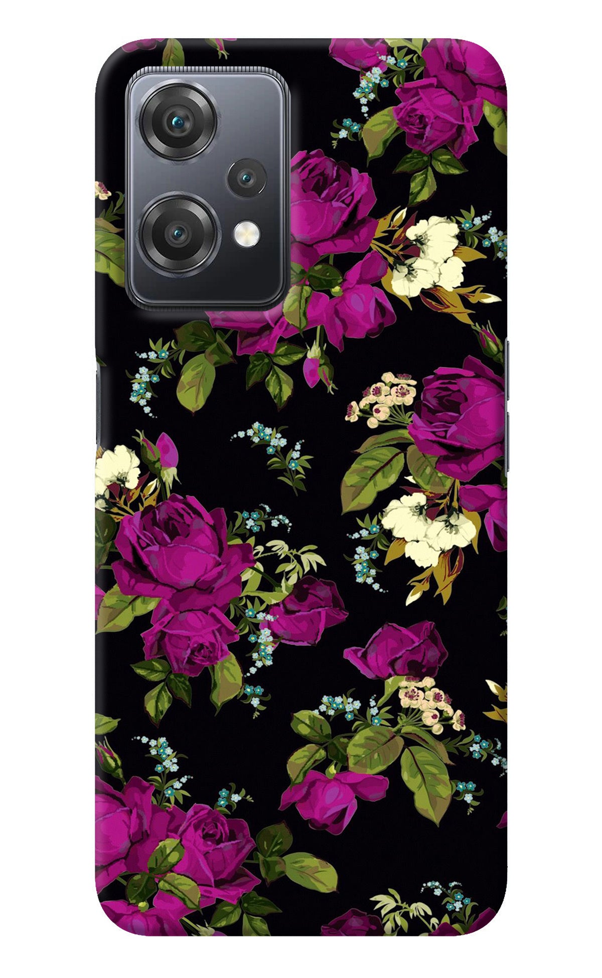 Flowers OnePlus Nord CE 2 Lite 5G Back Cover