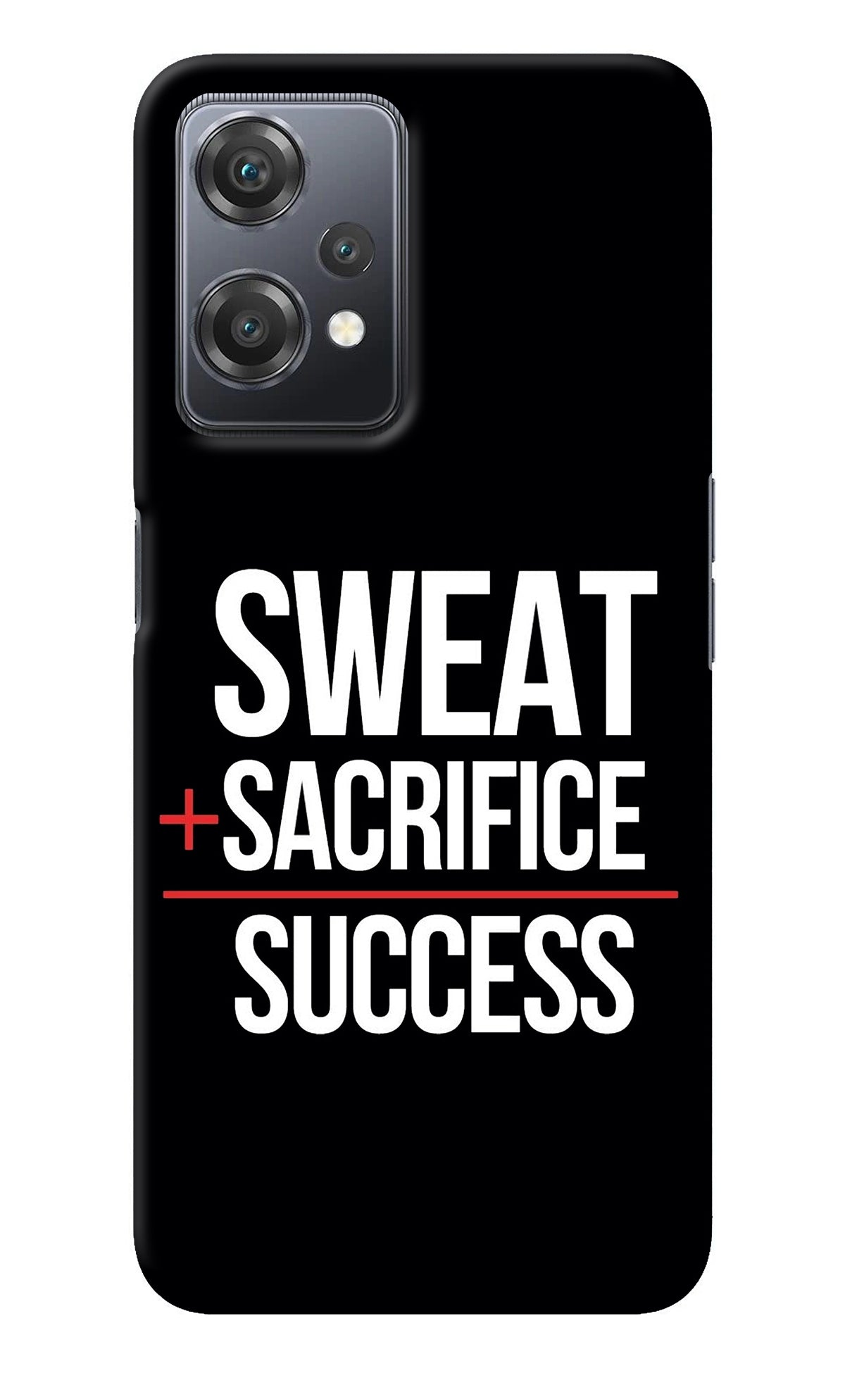 Sweat Sacrifice Success OnePlus Nord CE 2 Lite 5G Back Cover