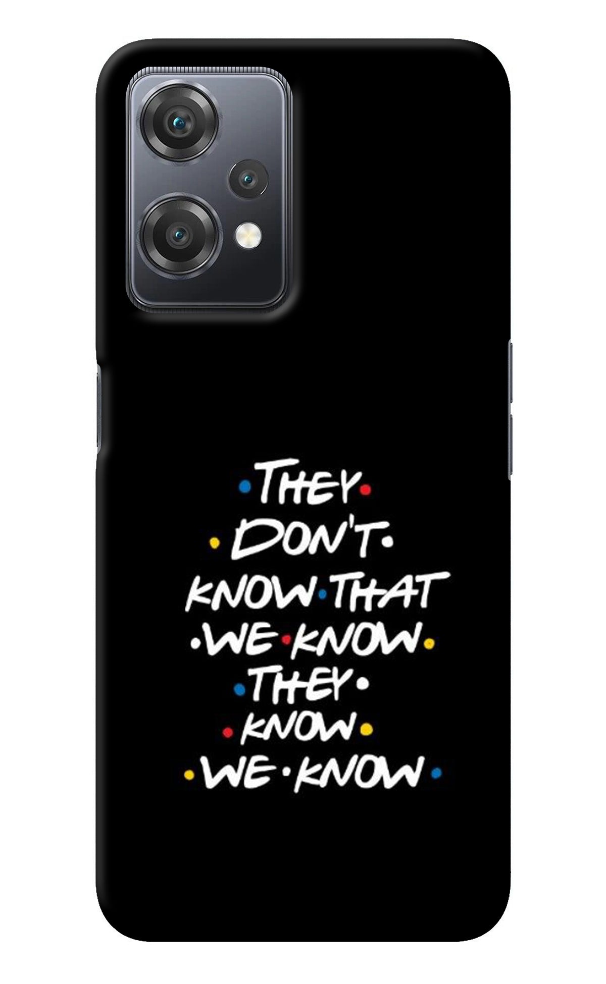 FRIENDS Dialogue OnePlus Nord CE 2 Lite 5G Back Cover