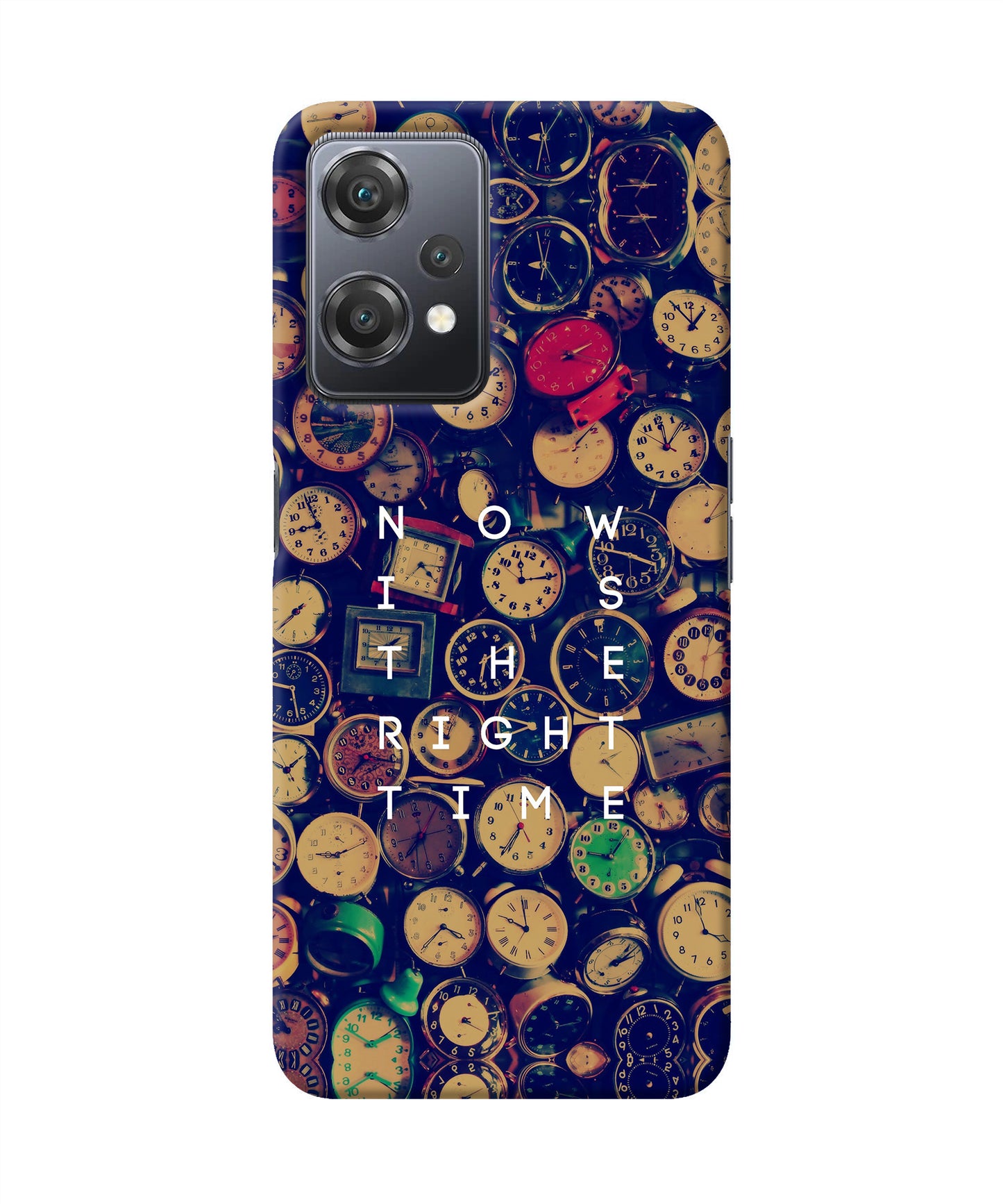 Now is the Right Time Quote OnePlus Nord CE 2 Lite 5G Back Cover