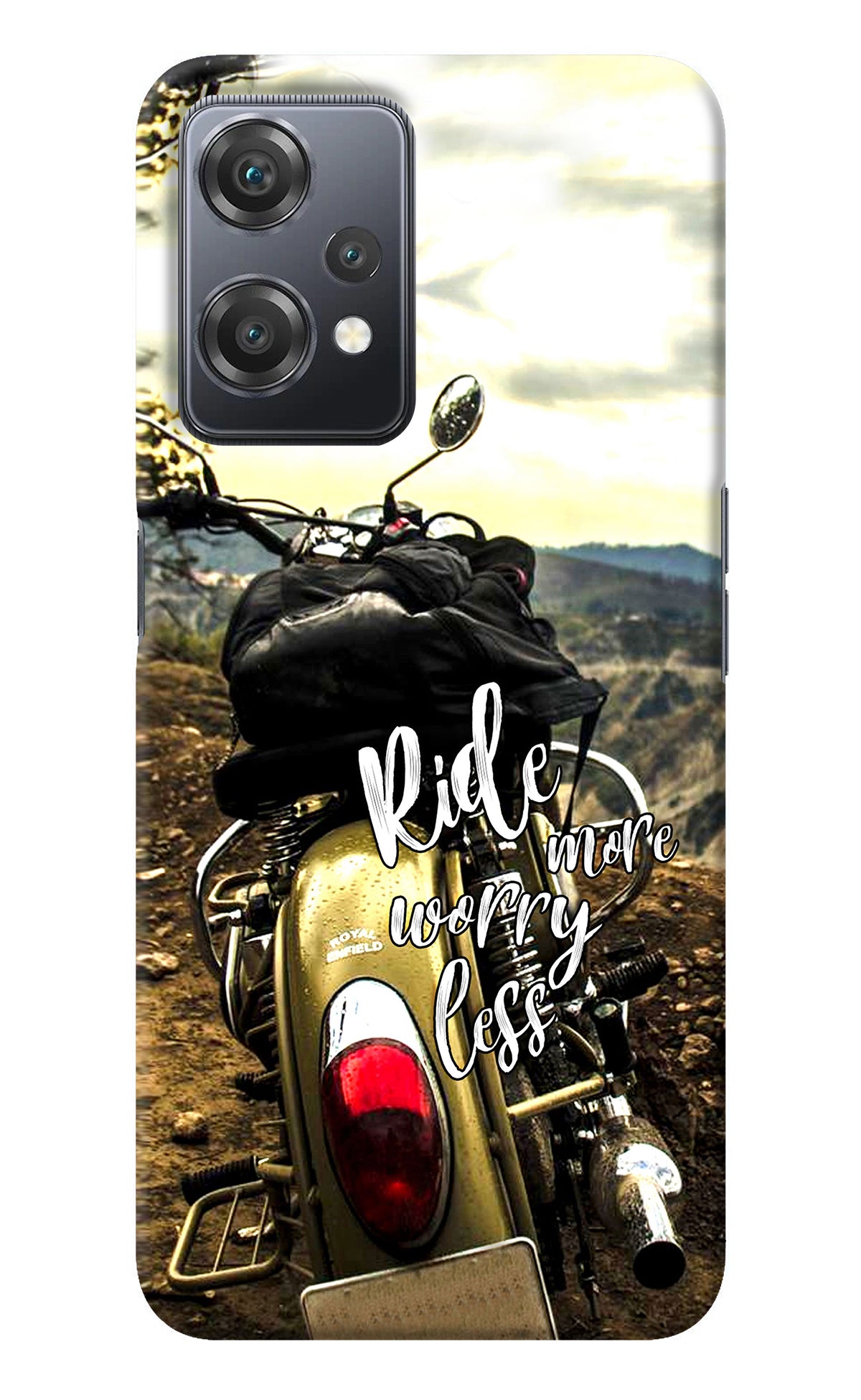 Ride More Worry Less OnePlus Nord CE 2 Lite 5G Back Cover