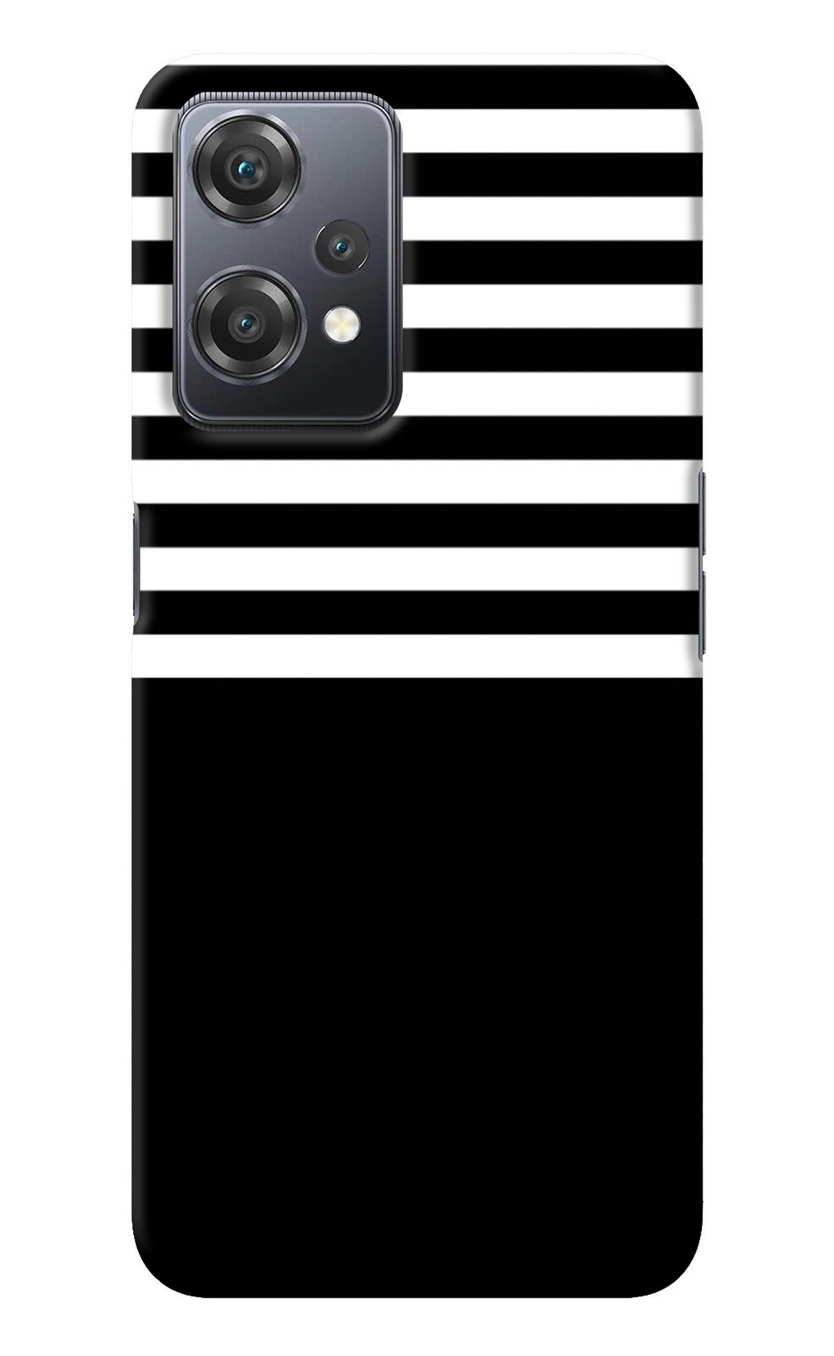 Black and White Print OnePlus Nord CE 2 Lite 5G Back Cover