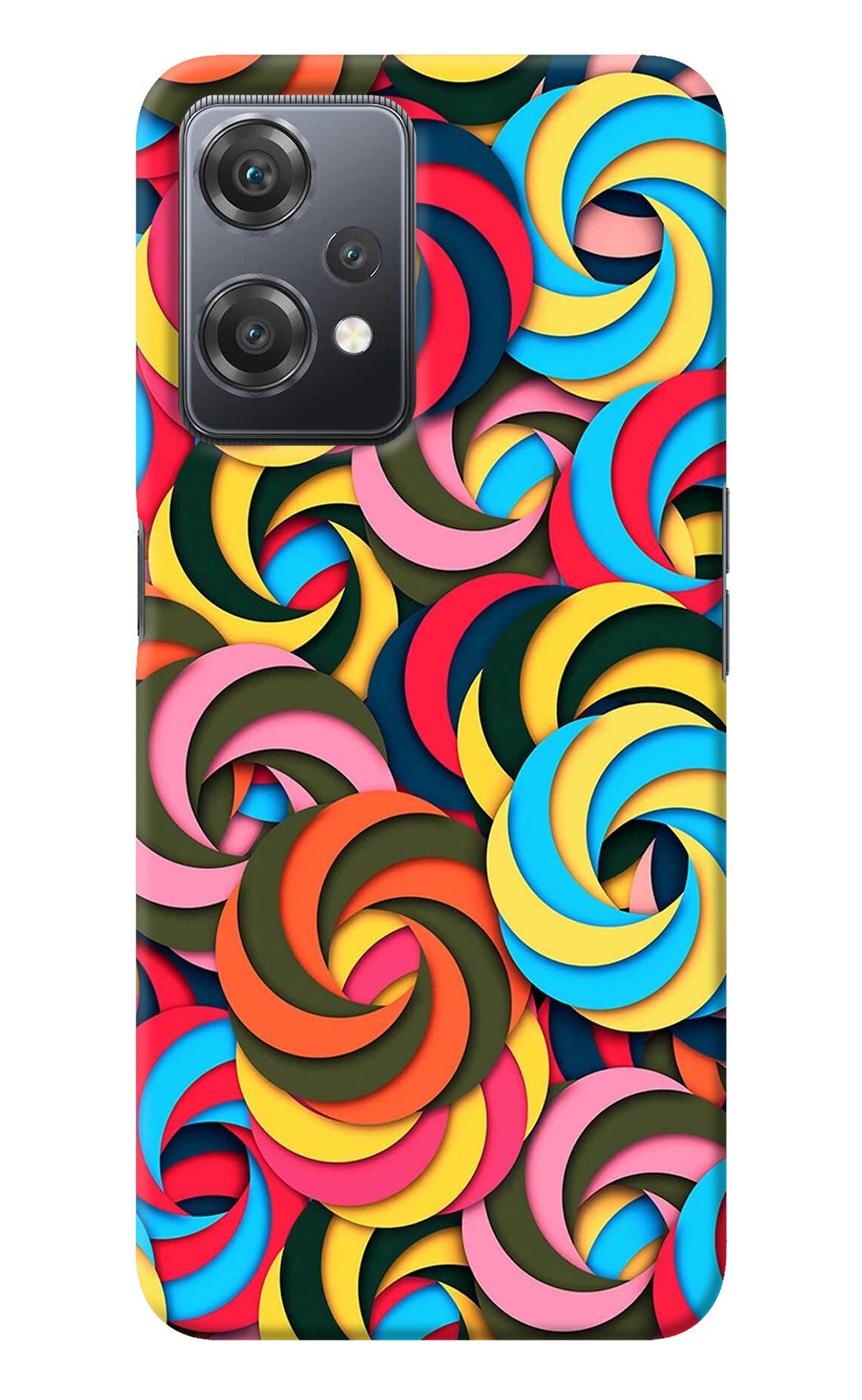 Spiral Pattern OnePlus Nord CE 2 Lite 5G Back Cover