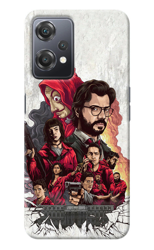 Money Heist Artwork OnePlus Nord CE 2 Lite 5G Back Cover