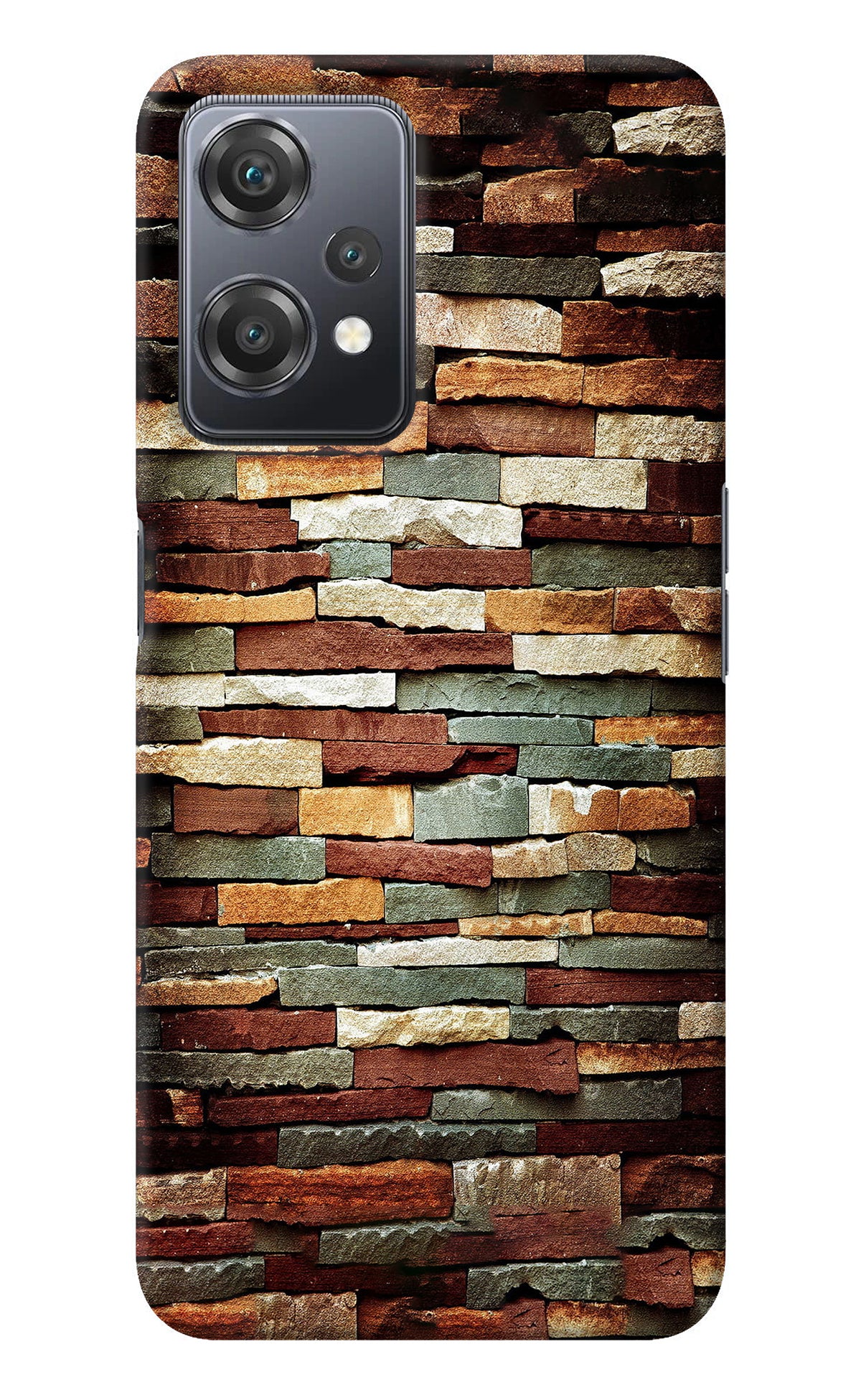 Bricks Pattern OnePlus Nord CE 2 Lite 5G Back Cover