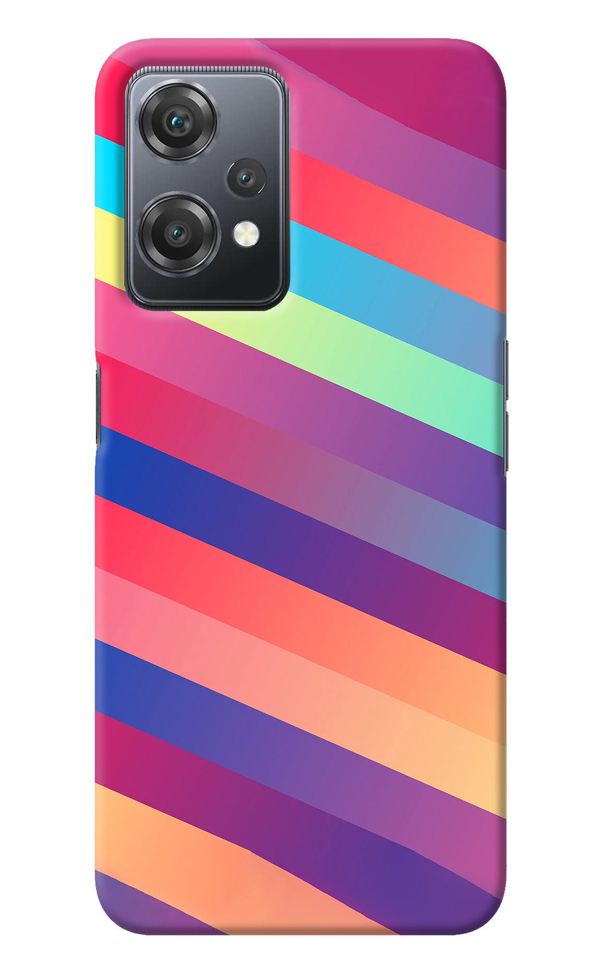 Stripes color OnePlus Nord CE 2 Lite 5G Back Cover