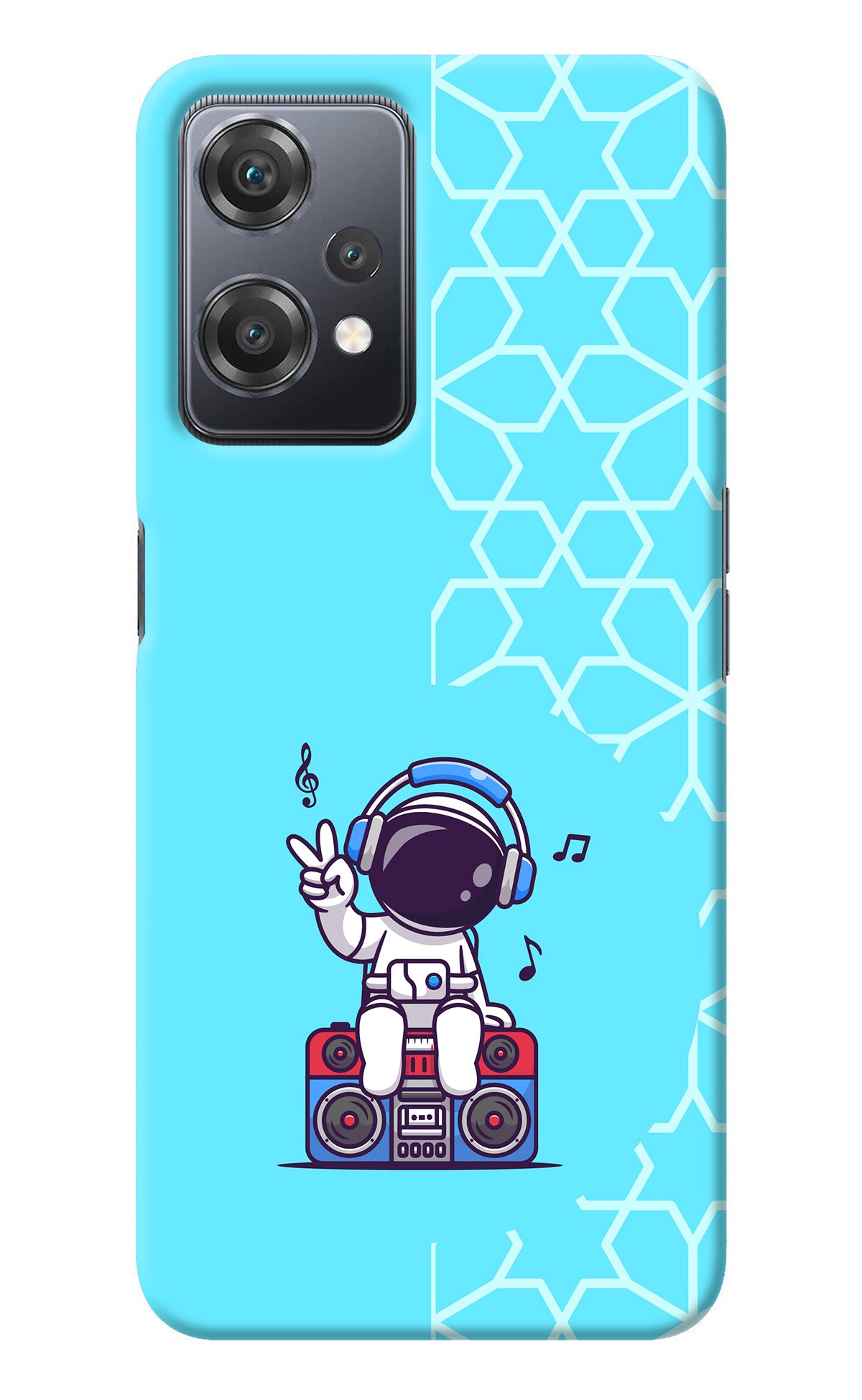 Cute Astronaut Chilling OnePlus Nord CE 2 Lite 5G Back Cover