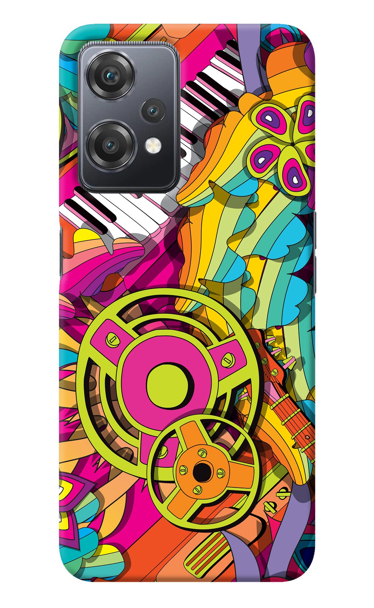 Music Doodle OnePlus Nord CE 2 Lite 5G Back Cover