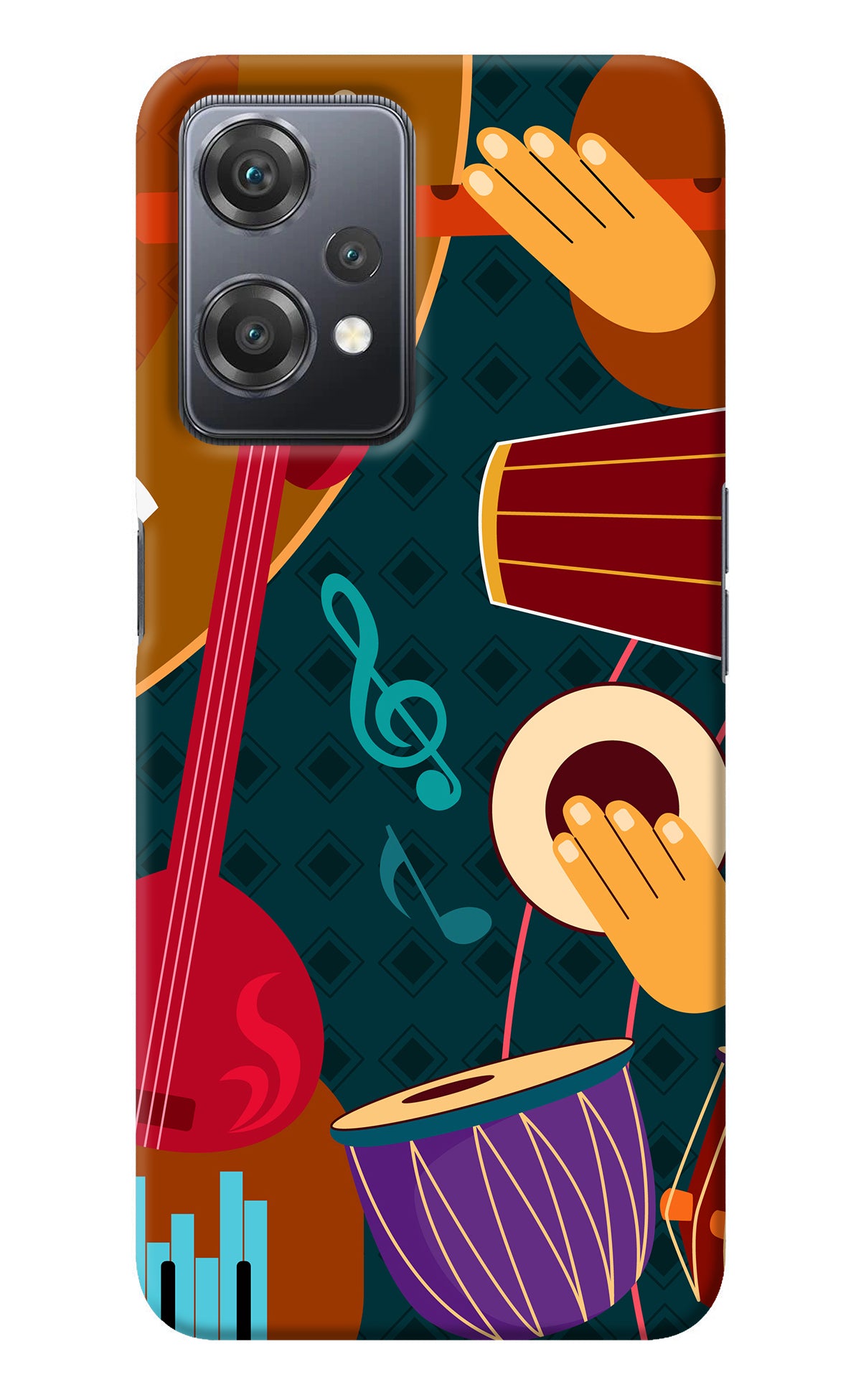 Music Instrument OnePlus Nord CE 2 Lite 5G Back Cover