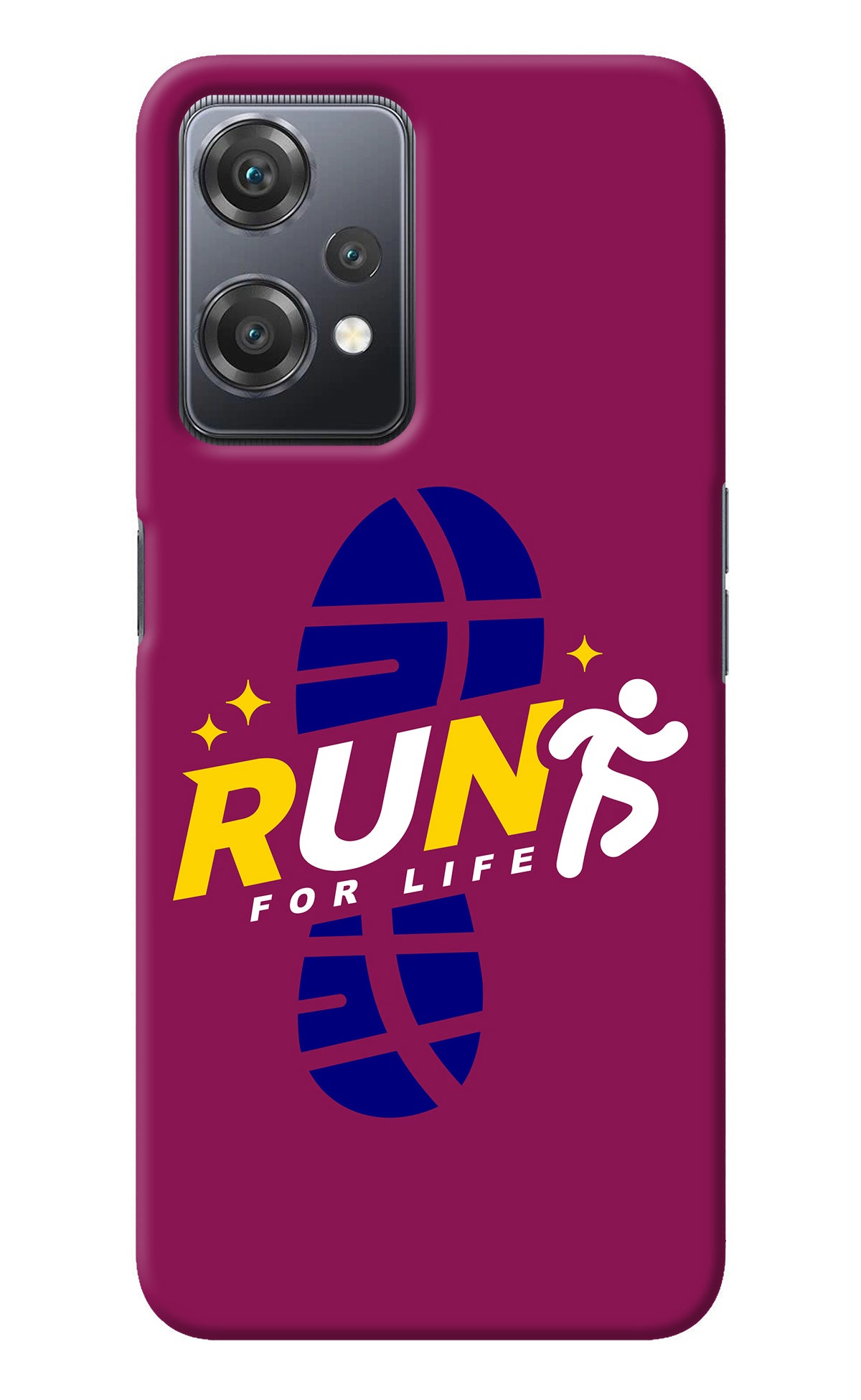 Run for Life OnePlus Nord CE 2 Lite 5G Back Cover