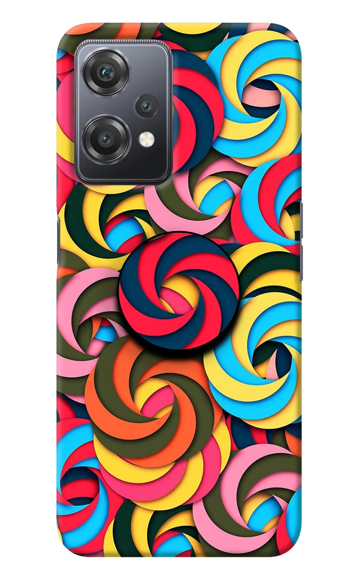 Spiral Pattern OnePlus Nord CE 2 Lite 5G Pop Case