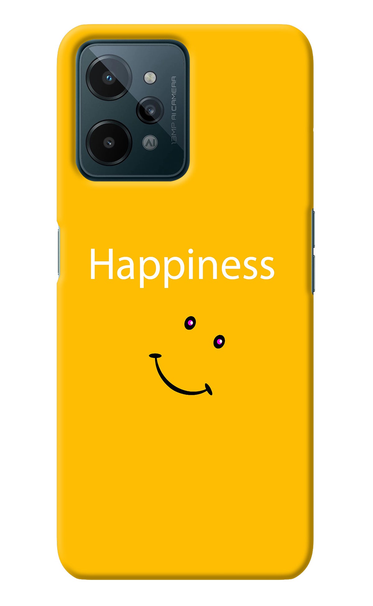 Happiness With Smiley Realme C31 Back Cover