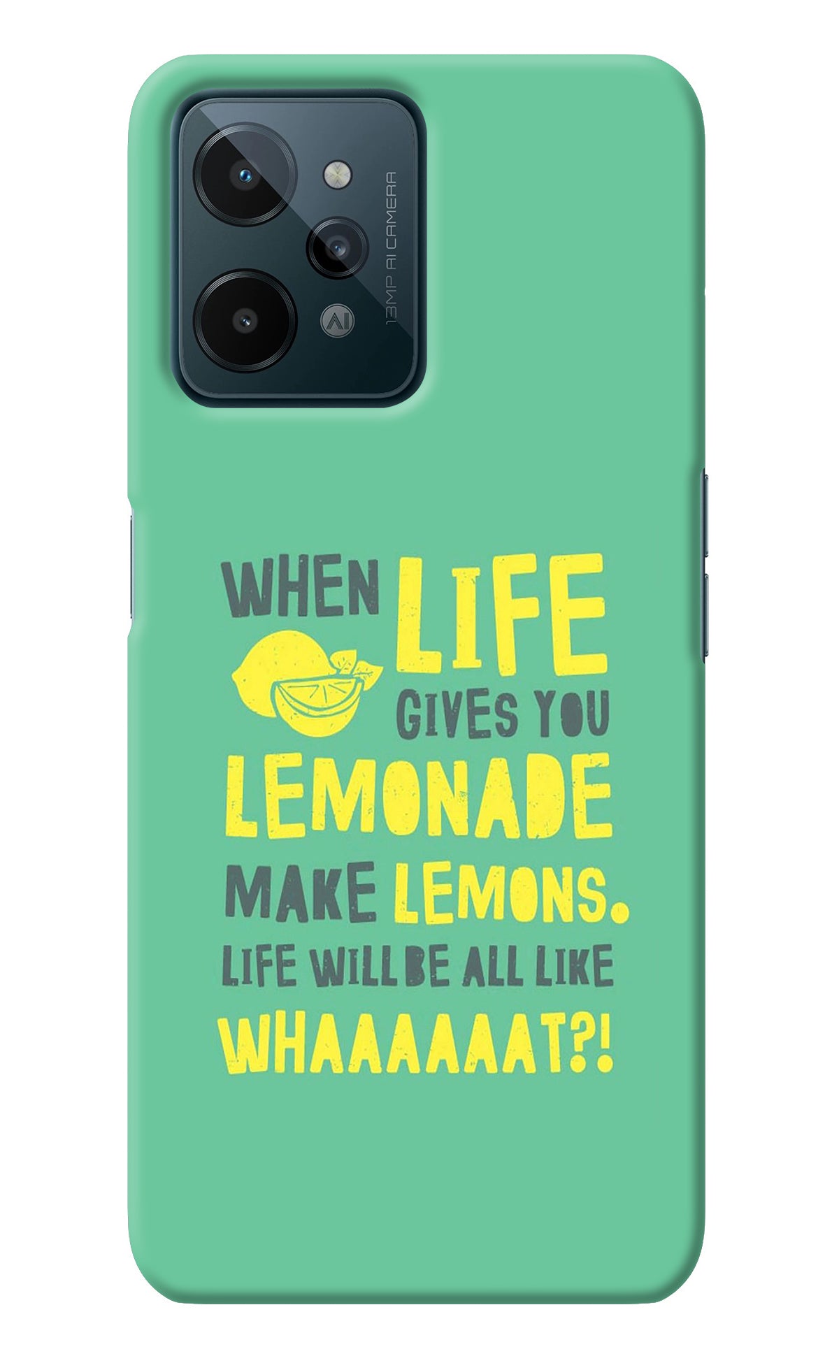 Quote Realme C31 Back Cover