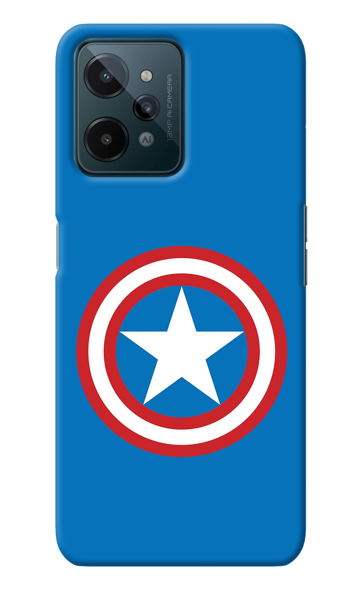 Captain America Logo Realme C31 Back Cover