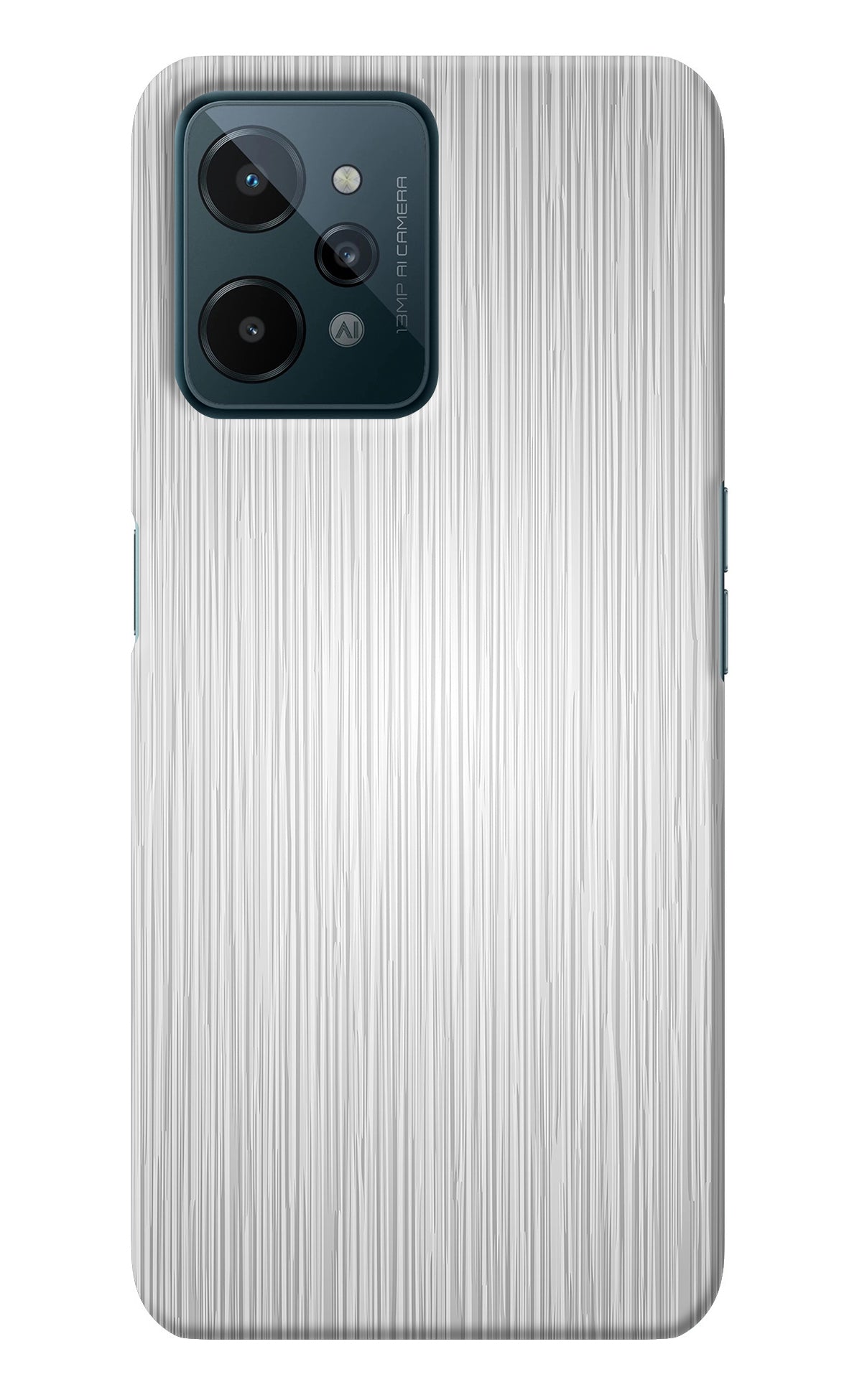 Wooden Grey Texture Realme C31 Back Cover