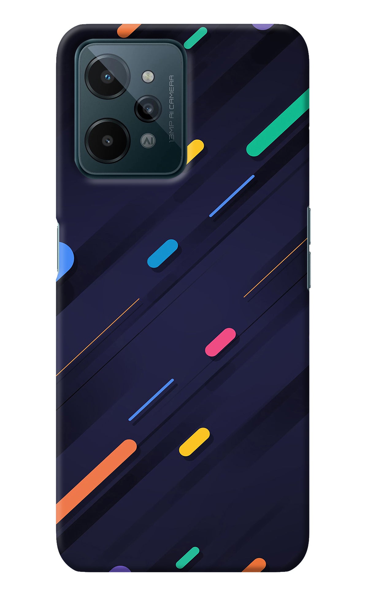 Abstract Design Realme C31 Back Cover