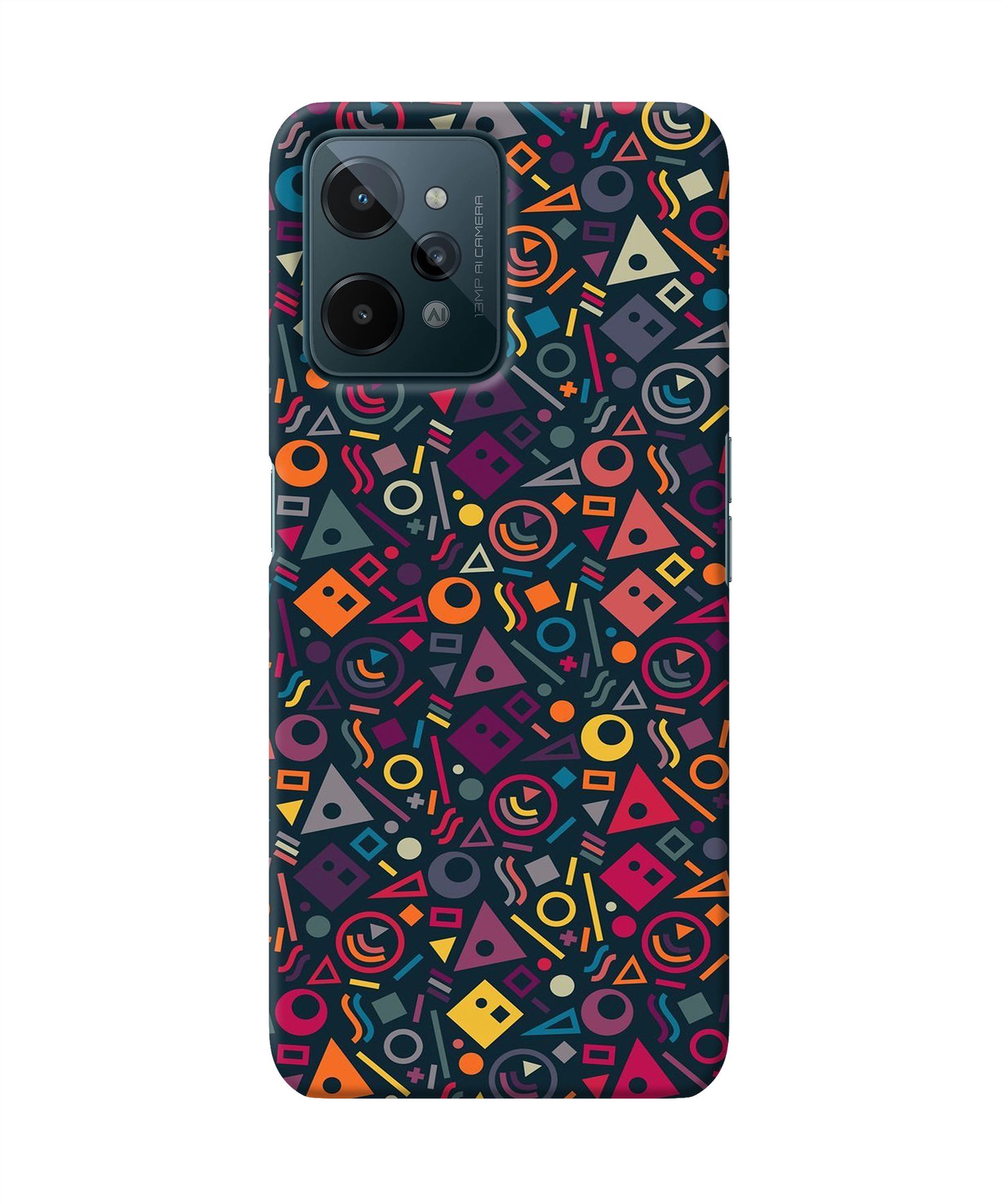 Geometric Abstract Realme C31 Back Cover