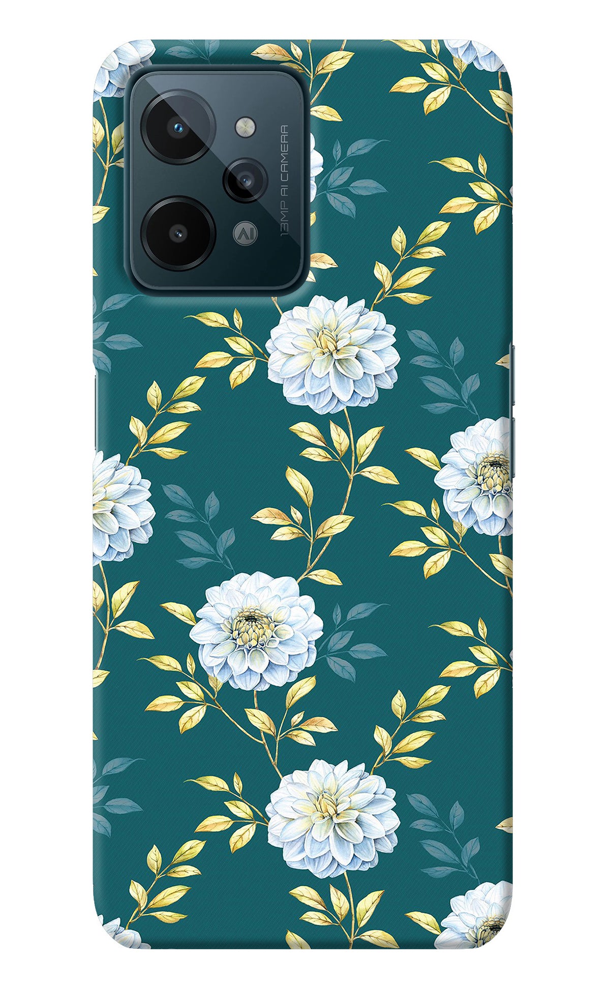 Flowers Realme C31 Back Cover